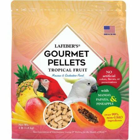 UNCONDITIONAL LOVE 4 lbs Tropical Fruit Gourmet Pellets Bird Food for Macaw UN3641030